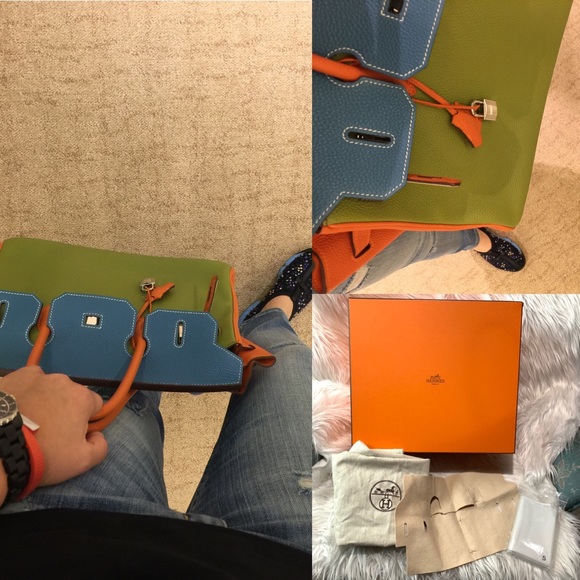 Hermès Birkin 35 Tri-Color Special Order - Picture 8 of 8